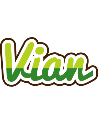 Vian golfing logo
