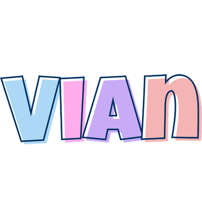 Vian pastel logo
