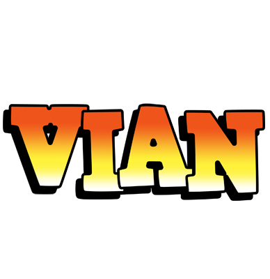 Vian sunset logo