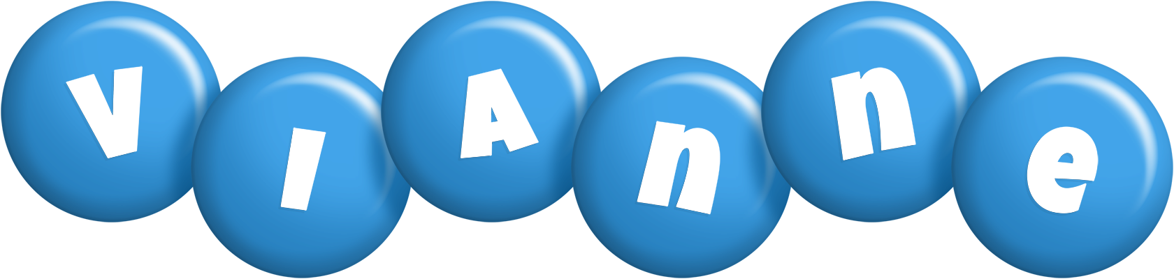 Vianne candy-blue logo