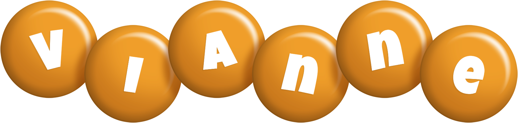 Vianne candy-orange logo