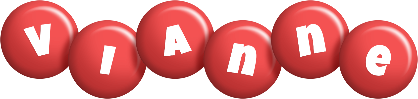 Vianne candy-red logo