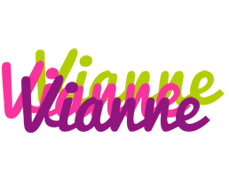 Vianne flowers logo