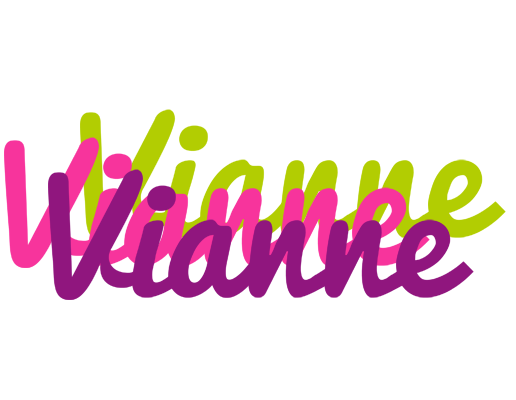 Vianne flowers logo