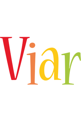 Viar birthday logo