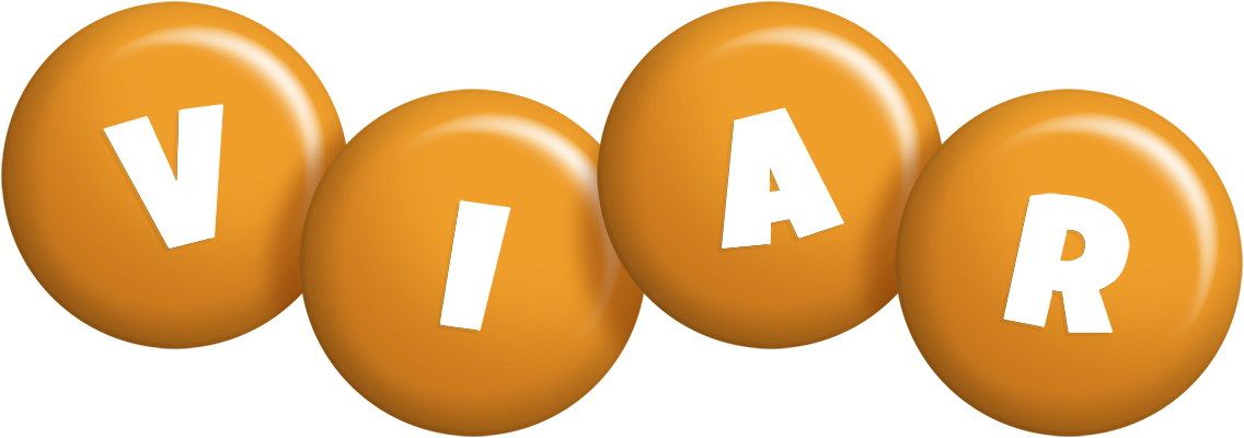 Viar candy-orange logo