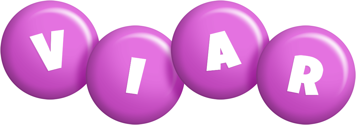 Viar candy-purple logo