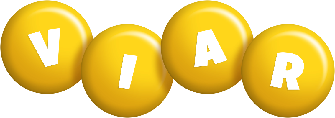 Viar candy-yellow logo