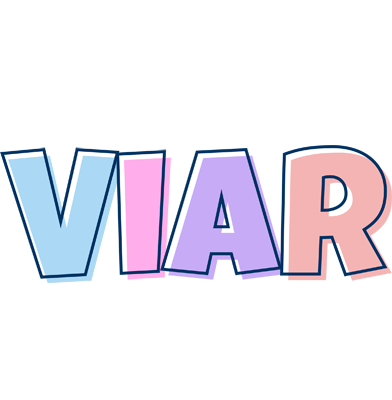 Viar pastel logo