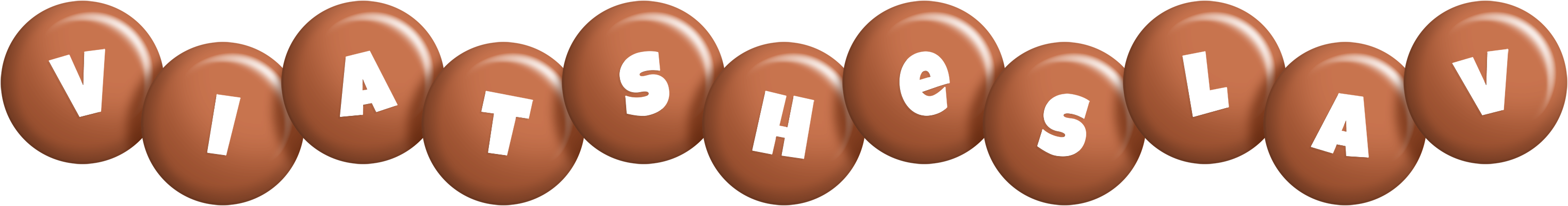 Viatsheslav candy-brown logo