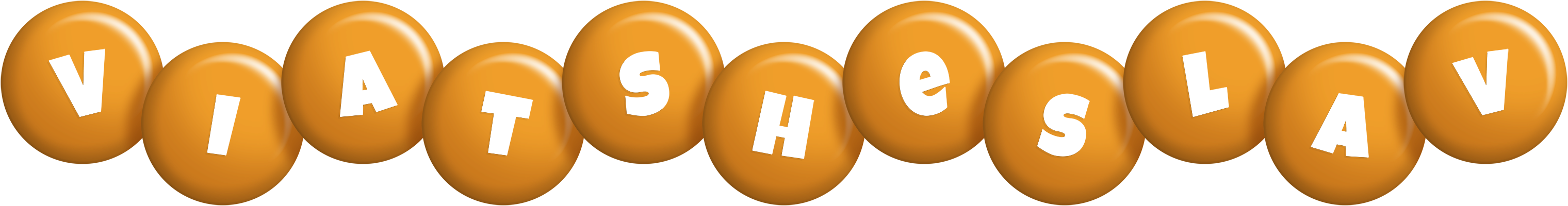 Viatsheslav candy-orange logo