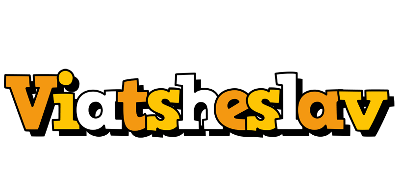 Viatsheslav cartoon logo