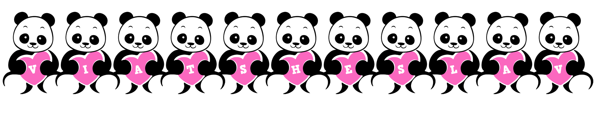 Viatsheslav love-panda logo