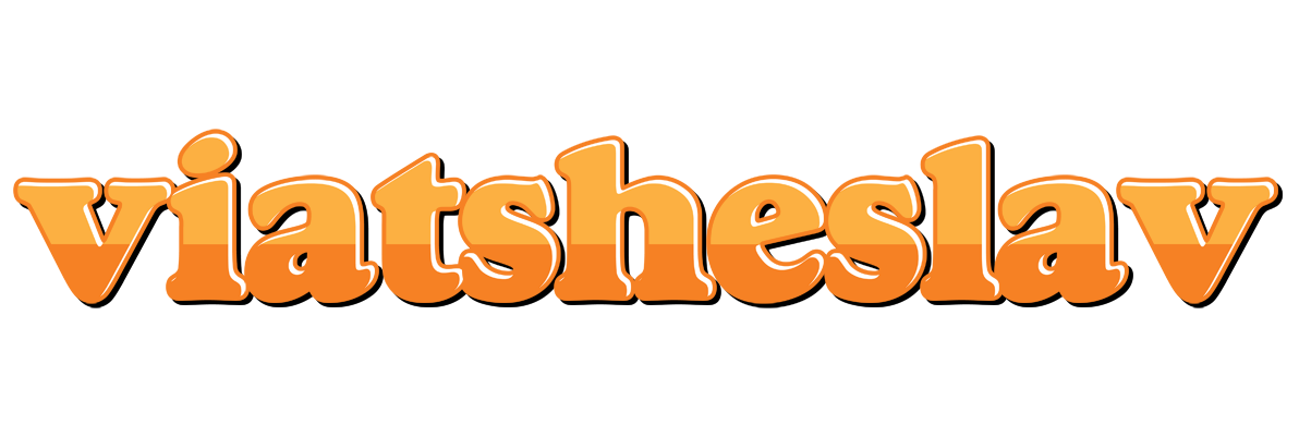 Viatsheslav orange logo