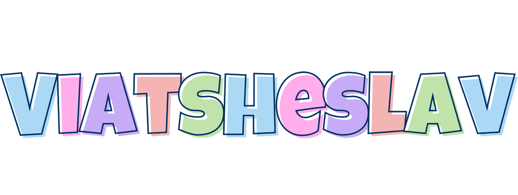 Viatsheslav pastel logo