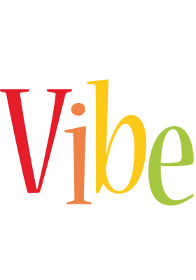 Vibe birthday logo