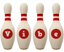 Vibe bowling-pin logo