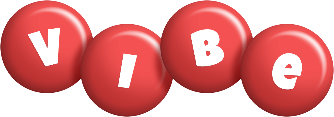 Vibe candy-red logo