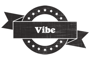 Vibe grunge logo