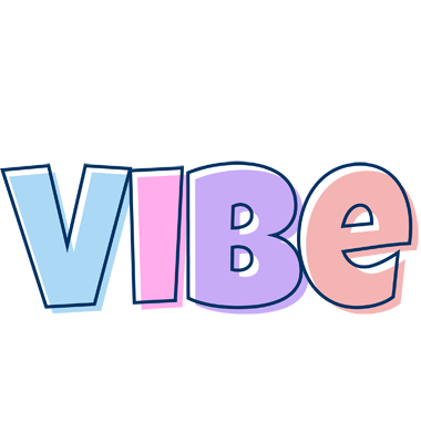 Vibe pastel logo