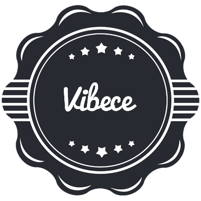 Vibece badge logo