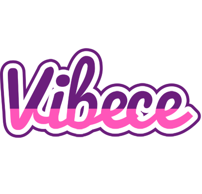 Vibece cheerful logo