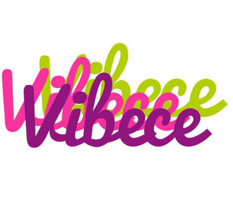 Vibece flowers logo