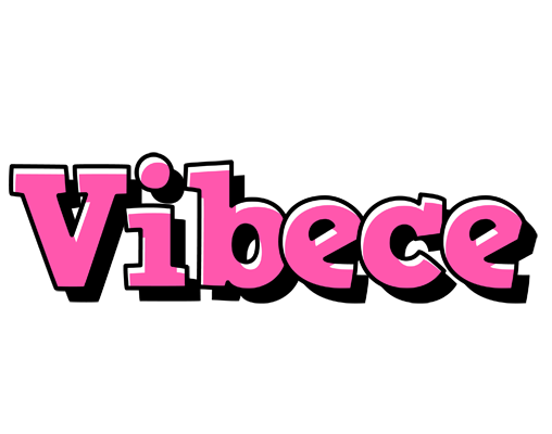 Vibece girlish logo