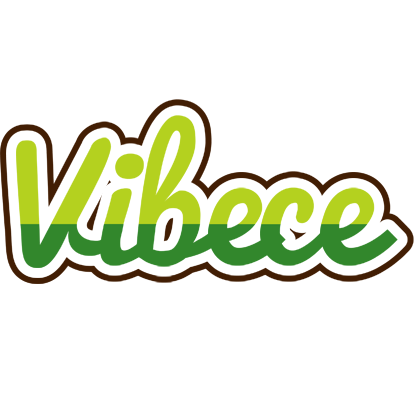 Vibece golfing logo