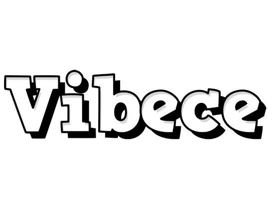 Vibece snowing logo