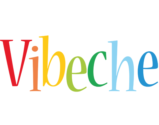 Vibeche birthday logo