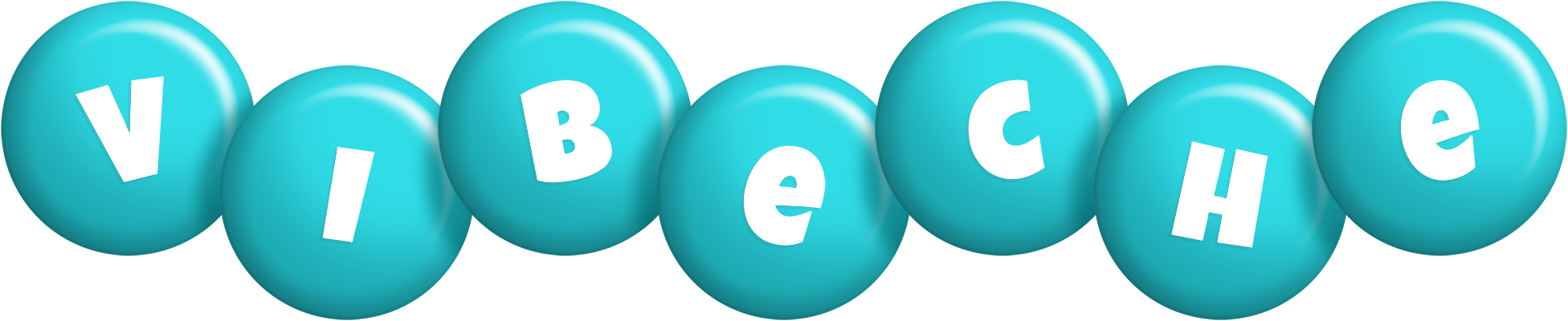 Vibeche candy-azur logo