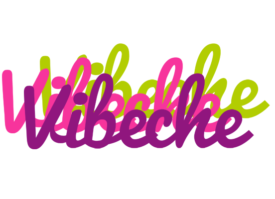 Vibeche flowers logo