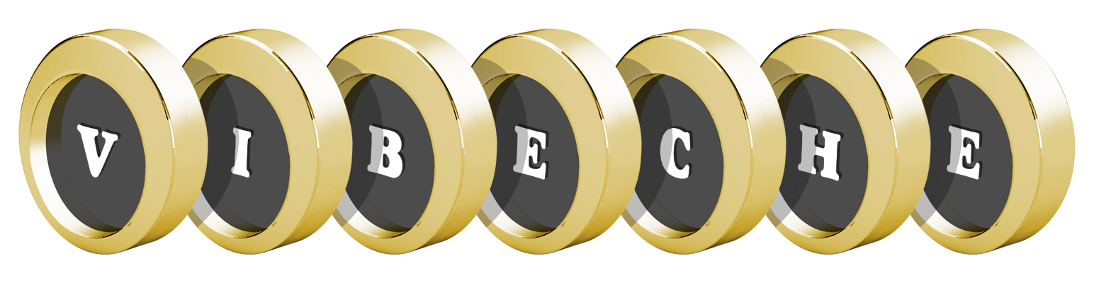 Vibeche gold logo