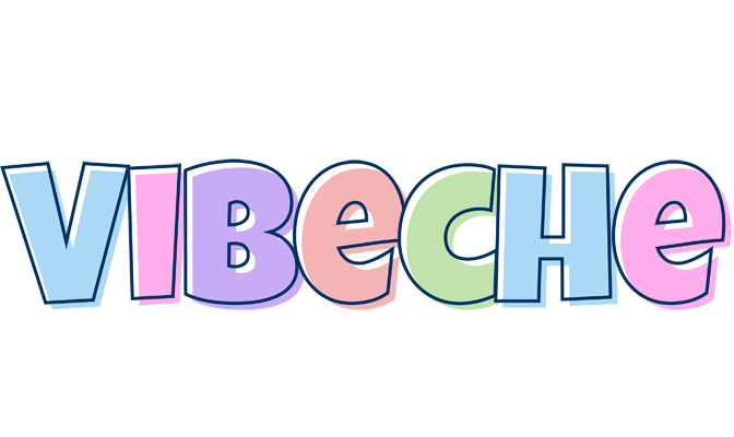 Vibeche pastel logo