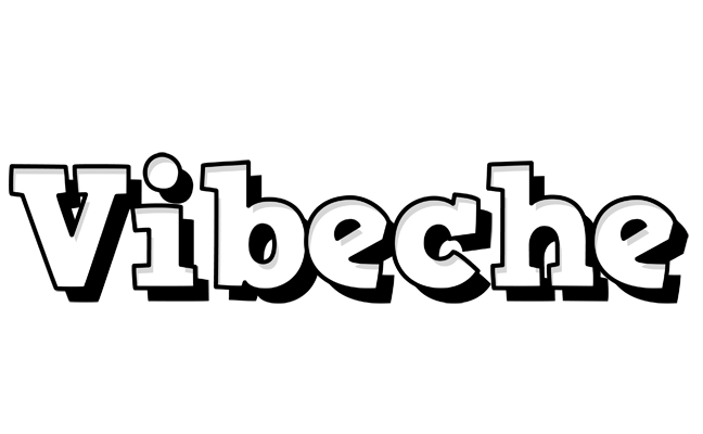 Vibeche snowing logo