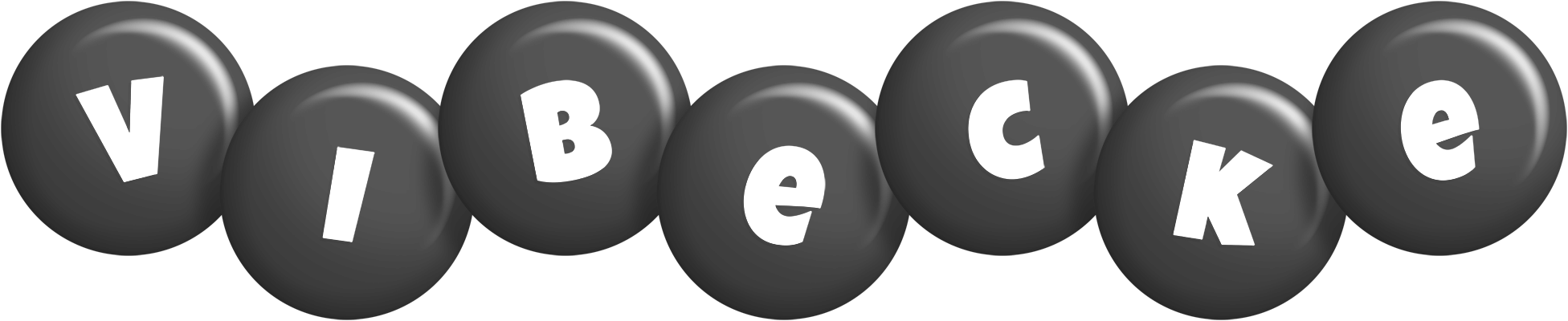 Vibecke candy-black logo