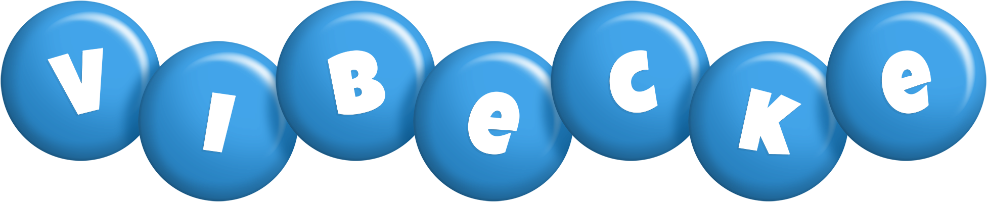 Vibecke candy-blue logo