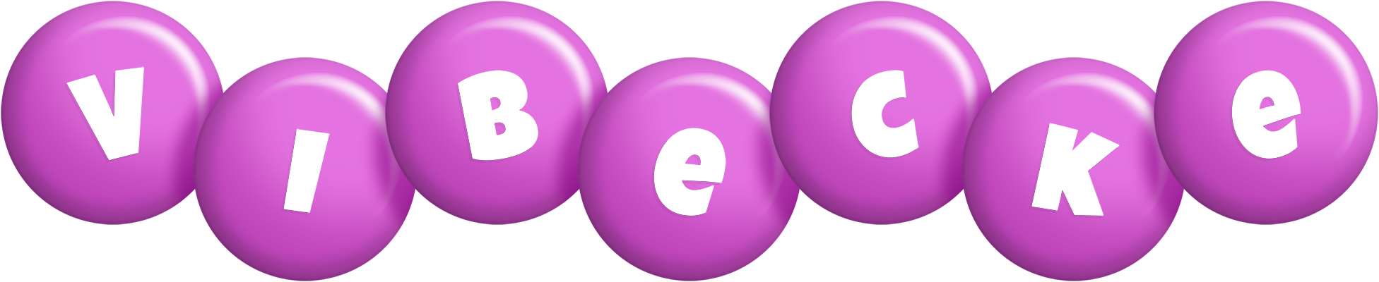Vibecke candy-purple logo