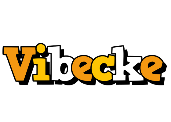 Vibecke cartoon logo