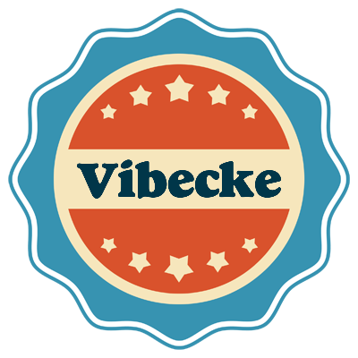 Vibecke labels logo