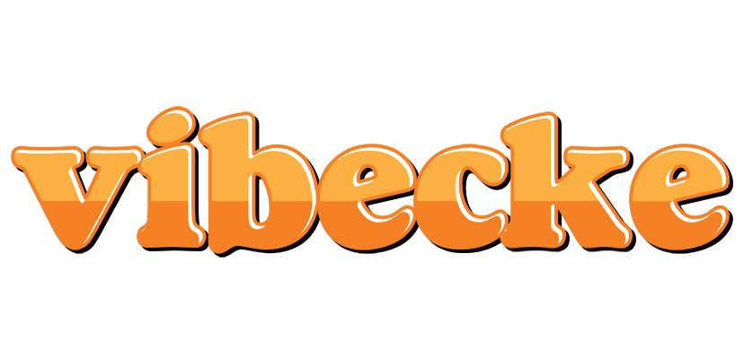 Vibecke orange logo