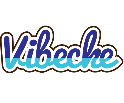 Vibecke raining logo