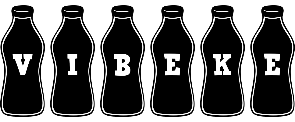 Vibeke bottle logo