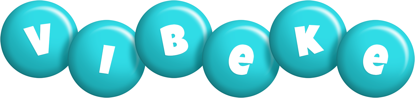 Vibeke candy-azur logo