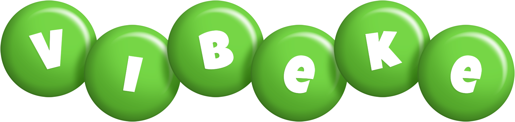 Vibeke candy-green logo