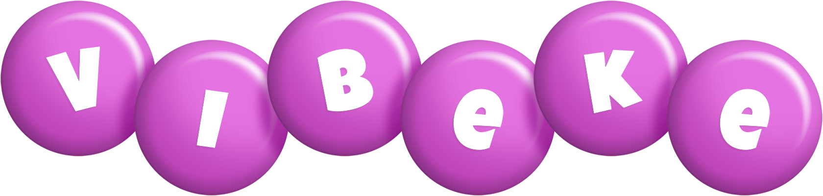 Vibeke candy-purple logo