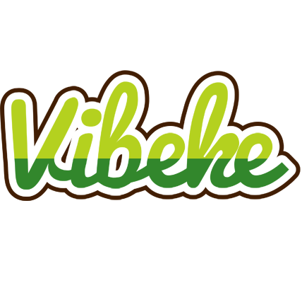 Vibeke golfing logo