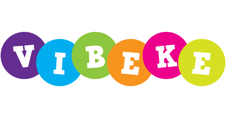Vibeke happy logo