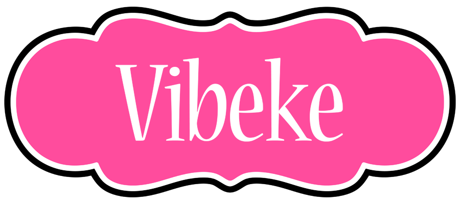 Vibeke invitation logo